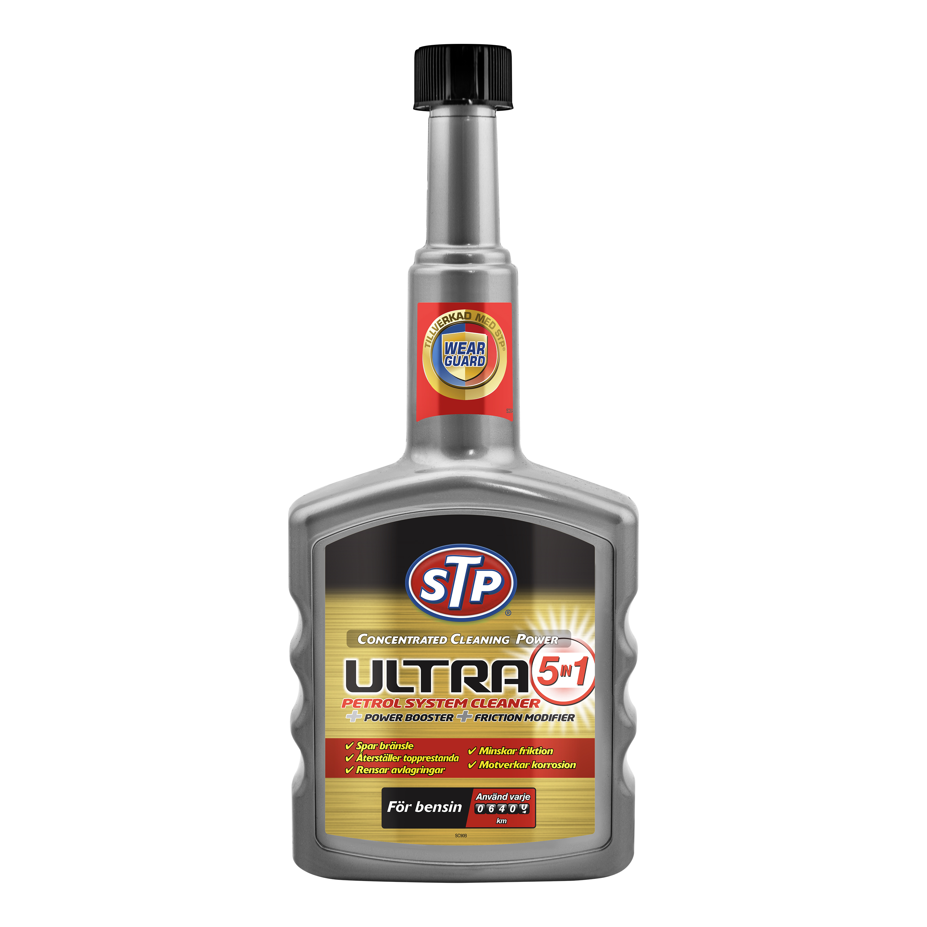 Bränsletillsats STP Ultra 5 in 1 Petrol 400ml