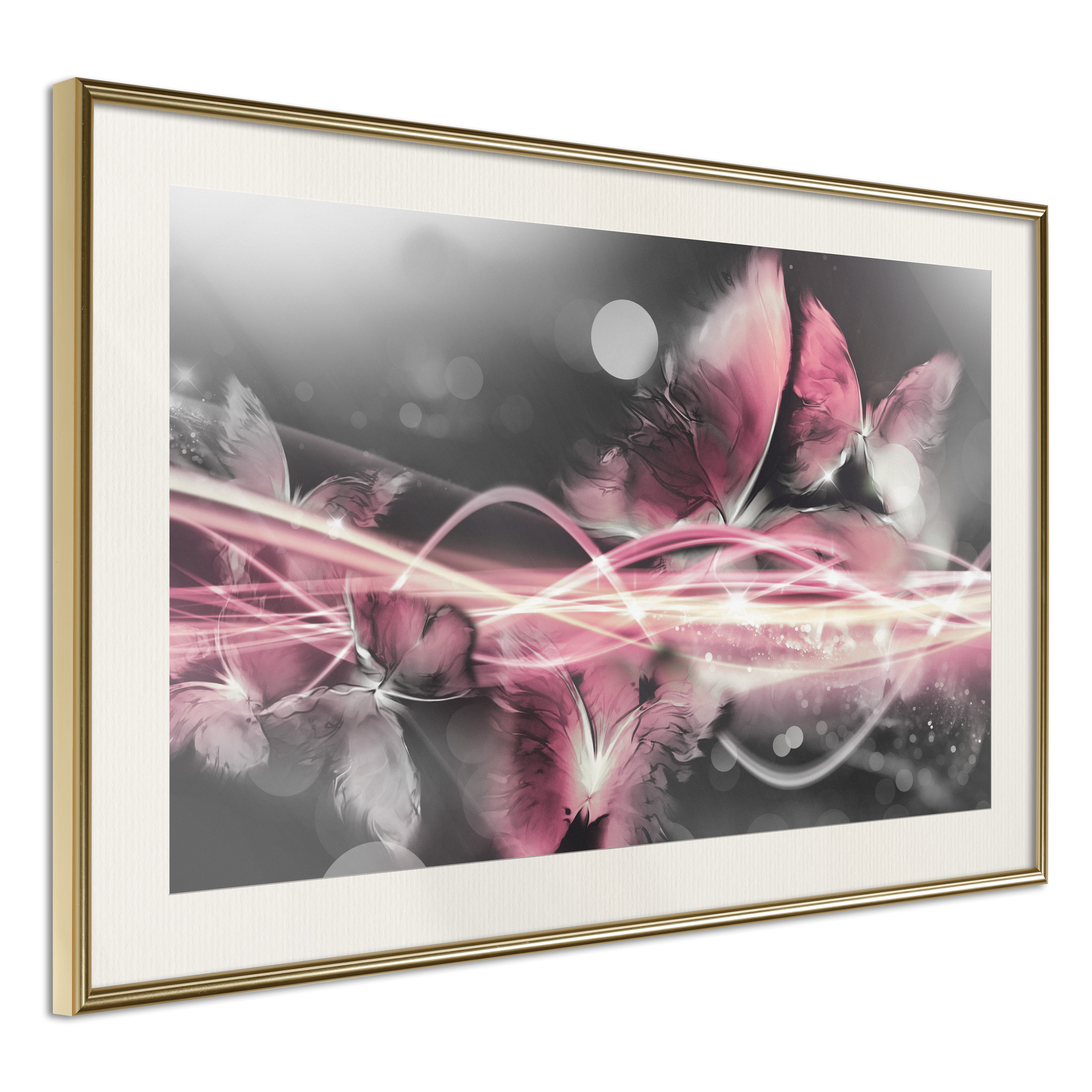Poster Artgeist Affisch Butterfly Flame