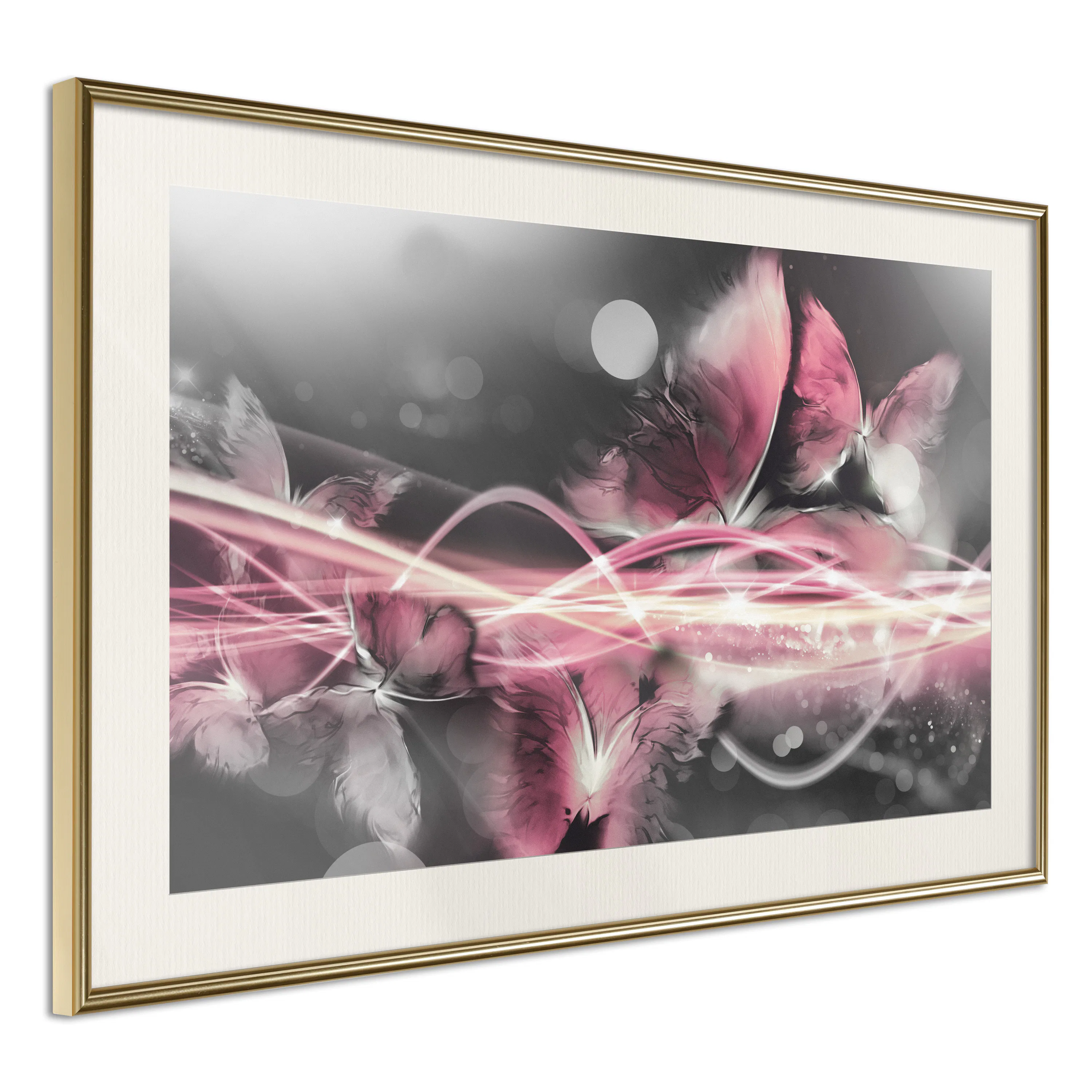 Poster Artgeist Affisch Butterfly Flame