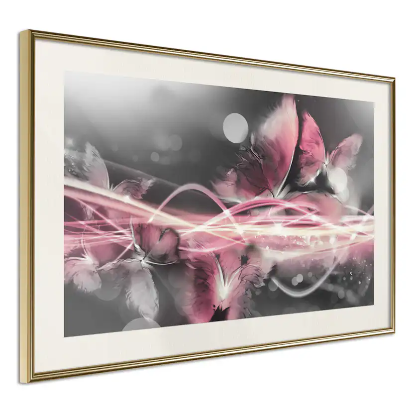 Poster Artgeist Affisch Butterfly Flame
