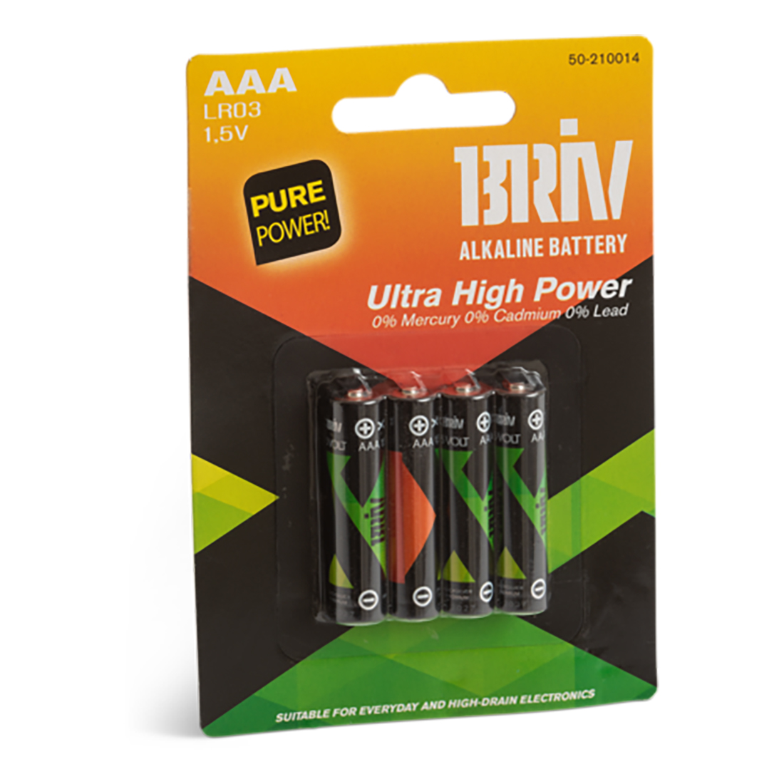 Batteri Briv LR03 AAA 4-Pack