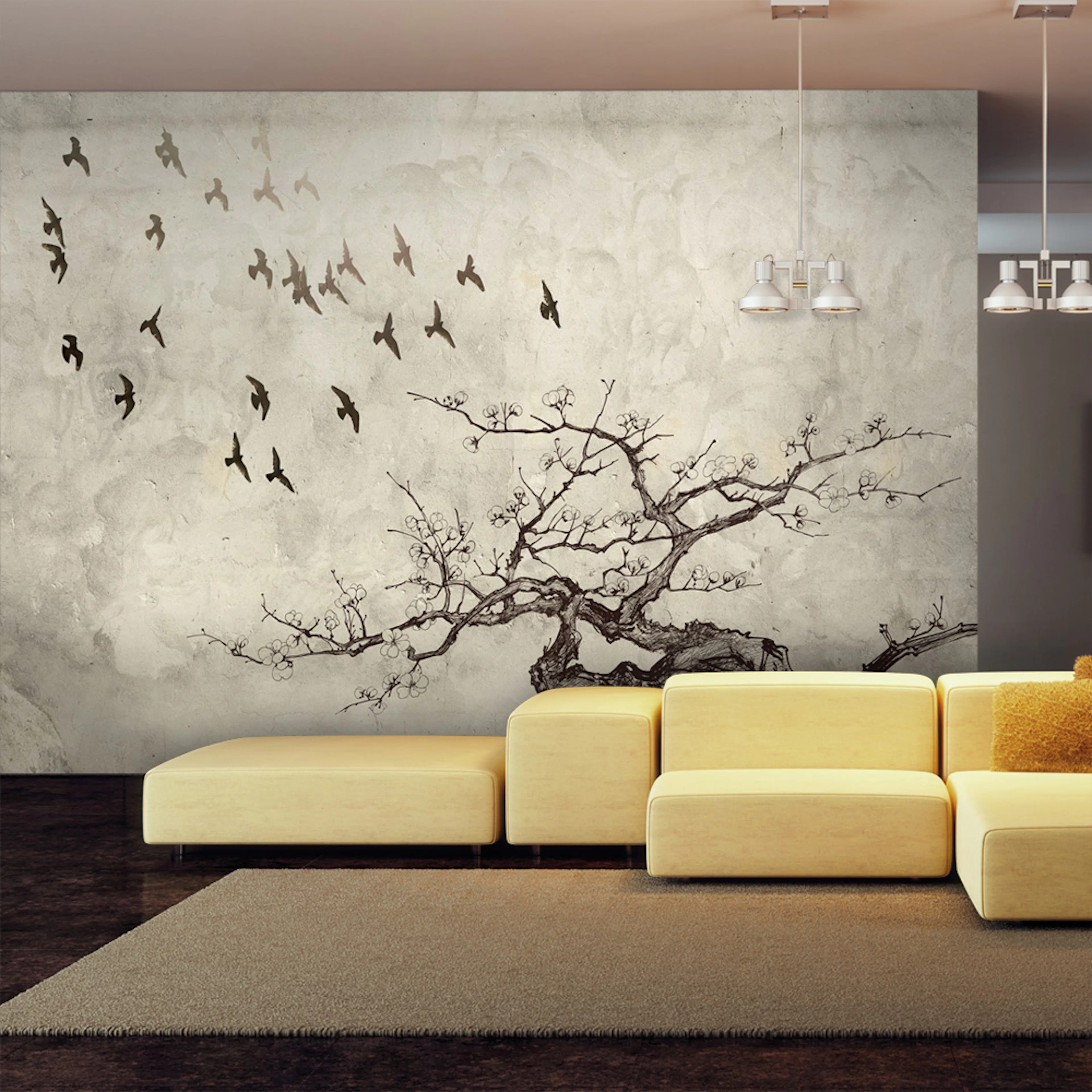 Fototapet Arkiio Flock Of Birds