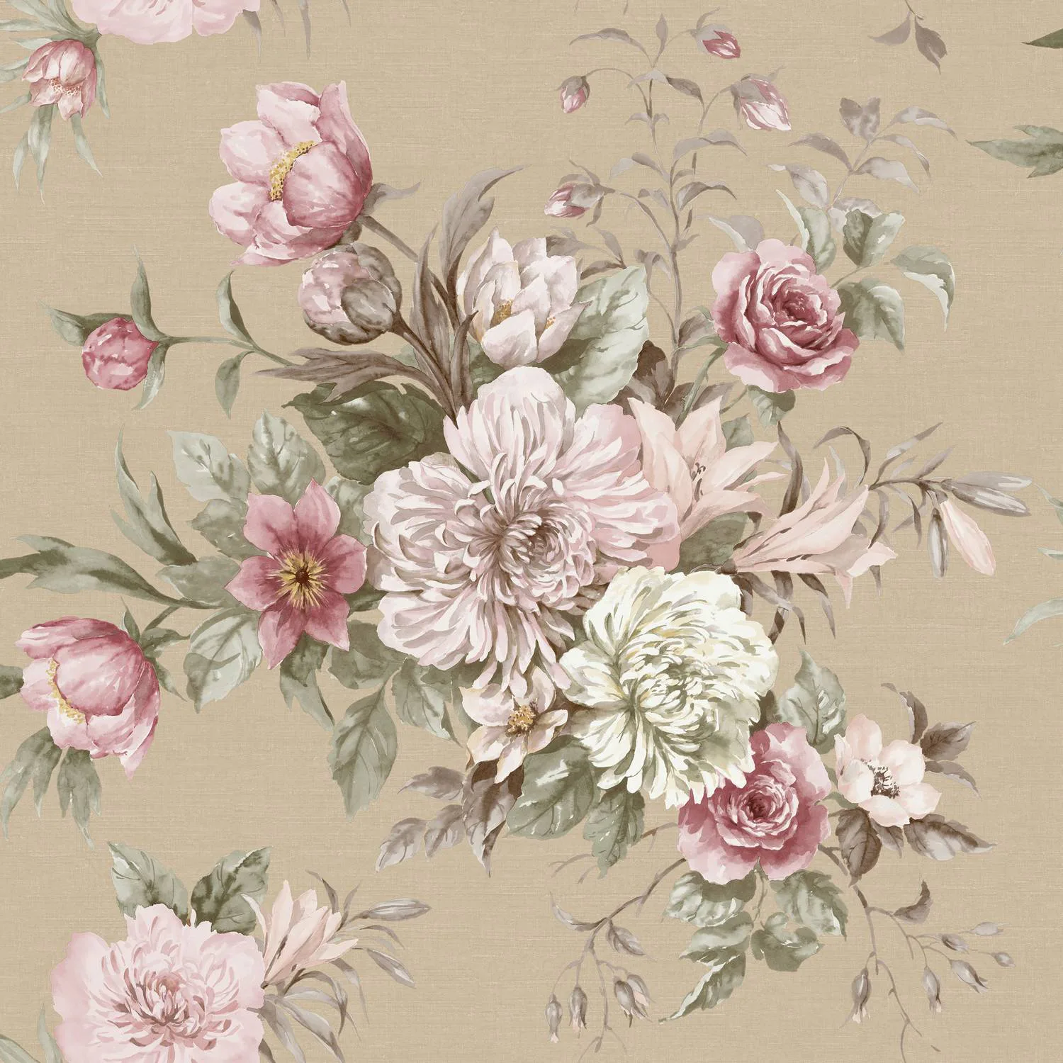 Tapet Boråstapeter Floral Charm 4250