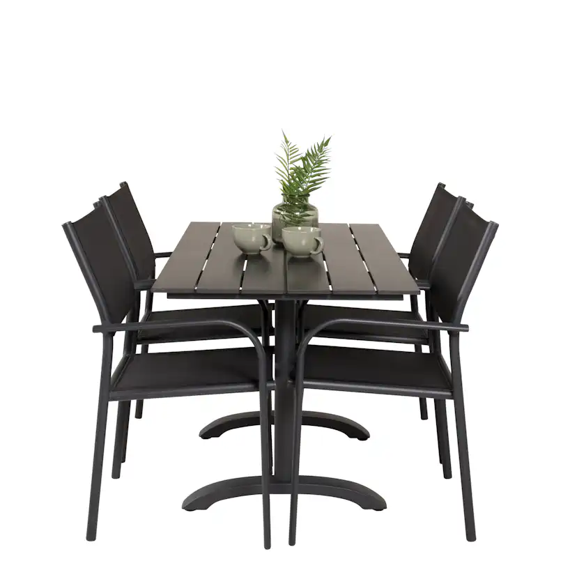 Matgrupp Venture Home Dolly med 4 Matstolar