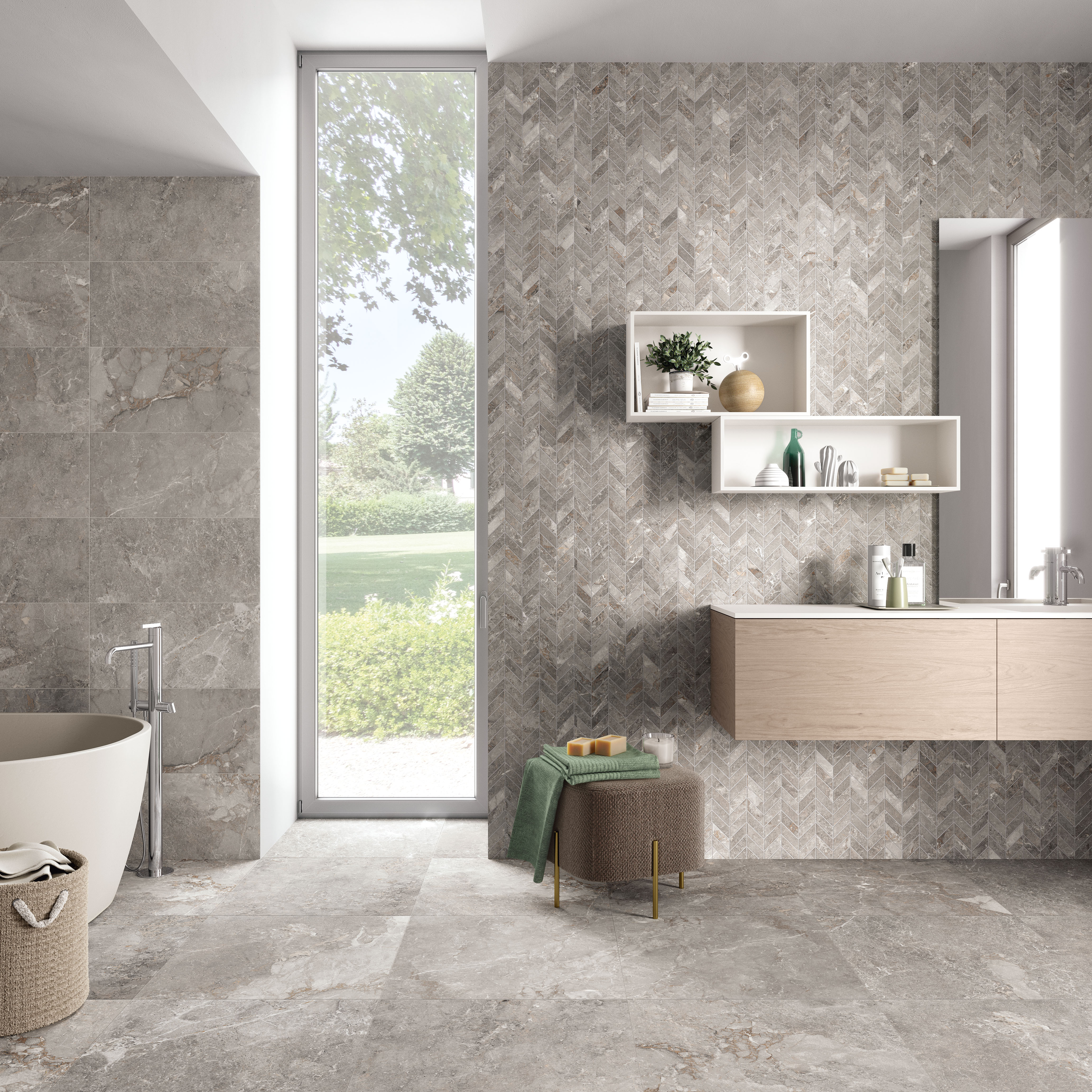 Klinker Astor Ceramiche Golden Age Grå 30x60 cm