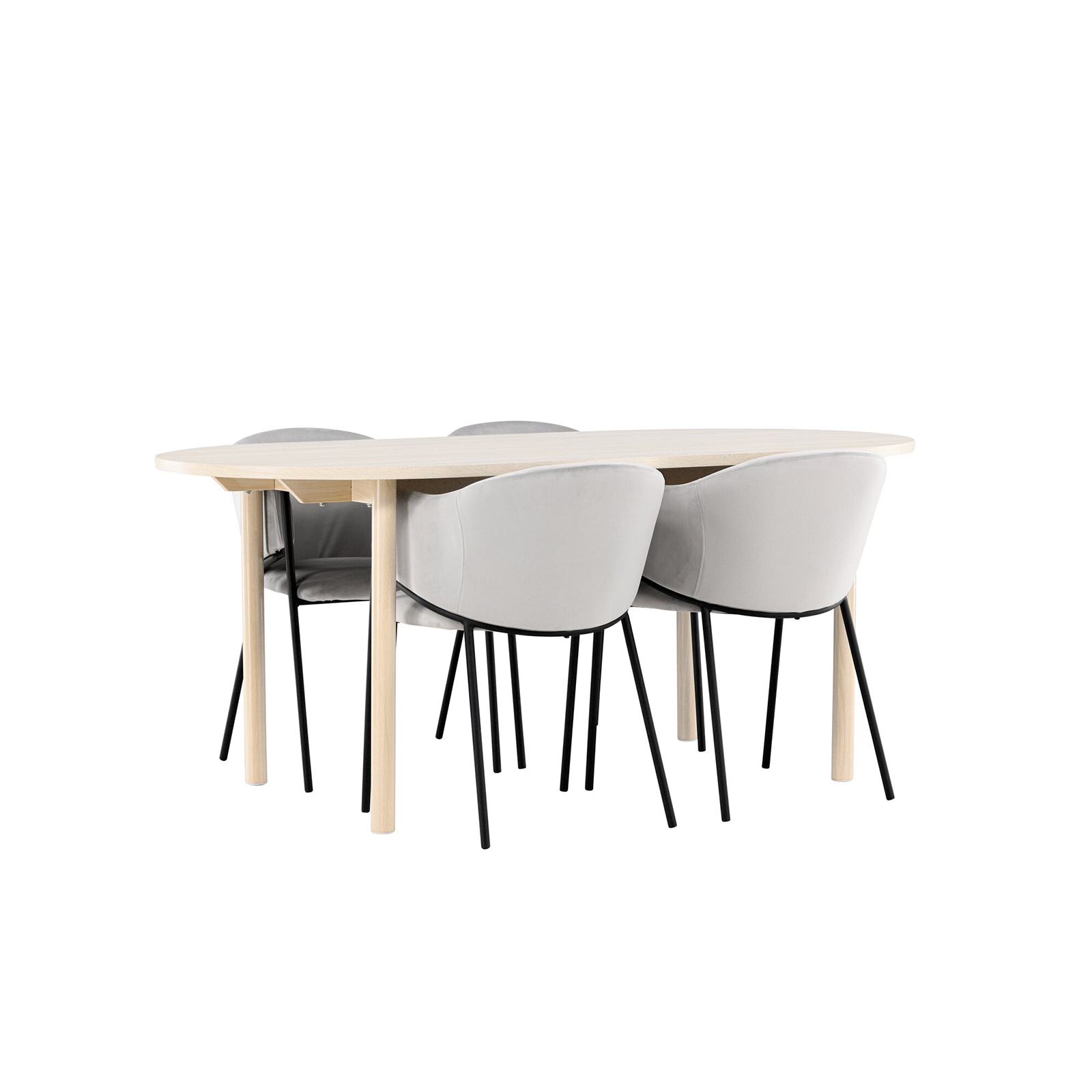 Matgrupp Venture Home Andy 180 med 4 st Evelina Stolar