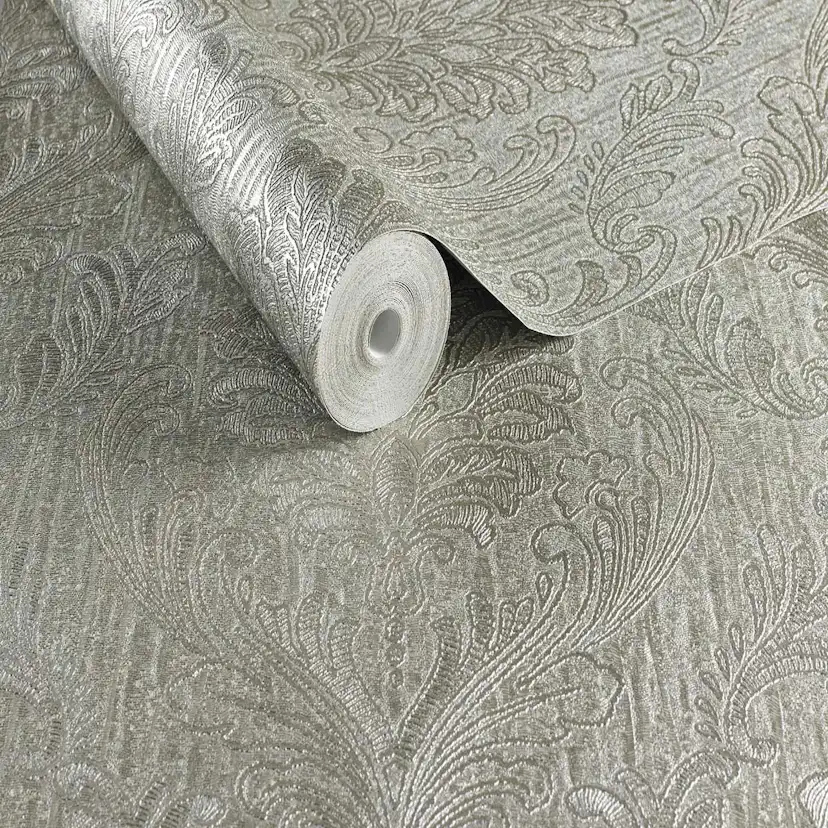 Tapet Boutique Metallic Effekt Damask 104776