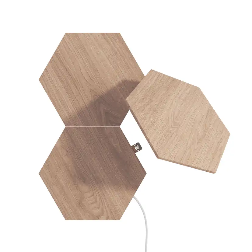Belysningssystem Nanoleaf Elements Hexagons Expansionspaket 3-pack