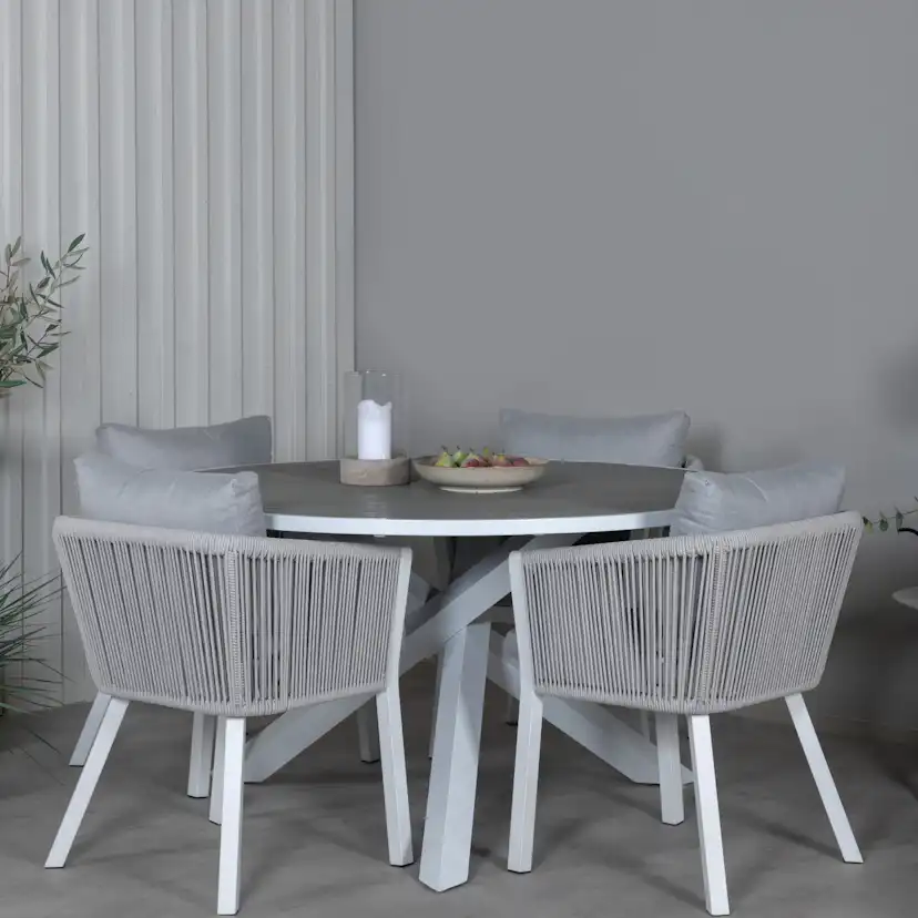 Matgrupp Venture Home Pincy med 4 Virya Matstolar