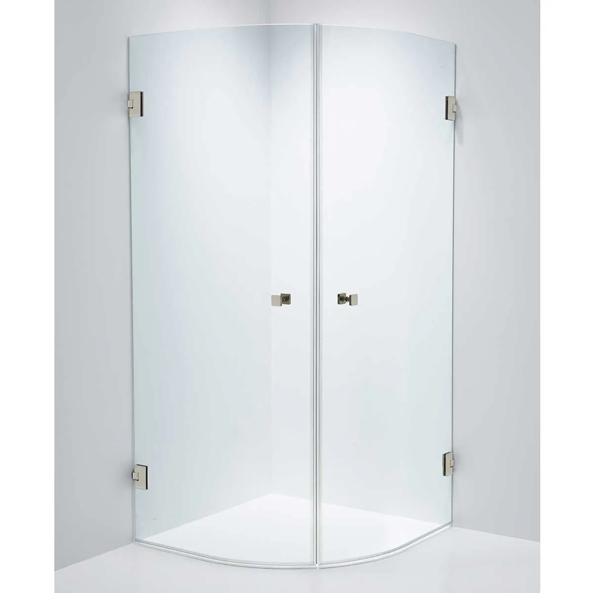 Corny Design 800x800 Rostfri look Klarglas 800x800, Rostfri look, Klarglas