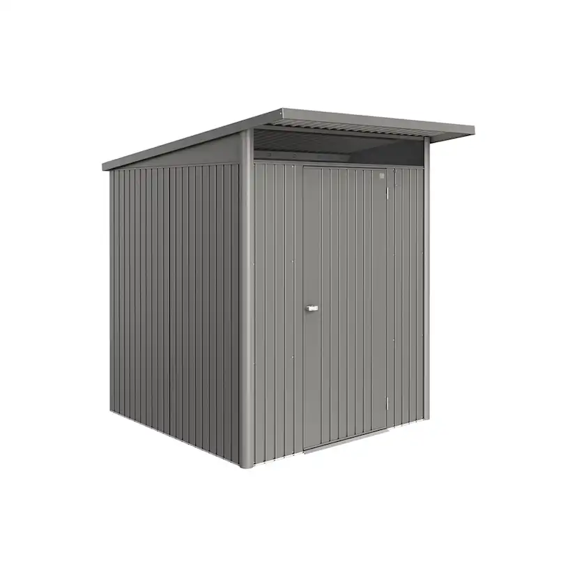 Redskapsbod Biohort Avantgarde Eco A1 Metallic Kvartsgrå Standarddörr