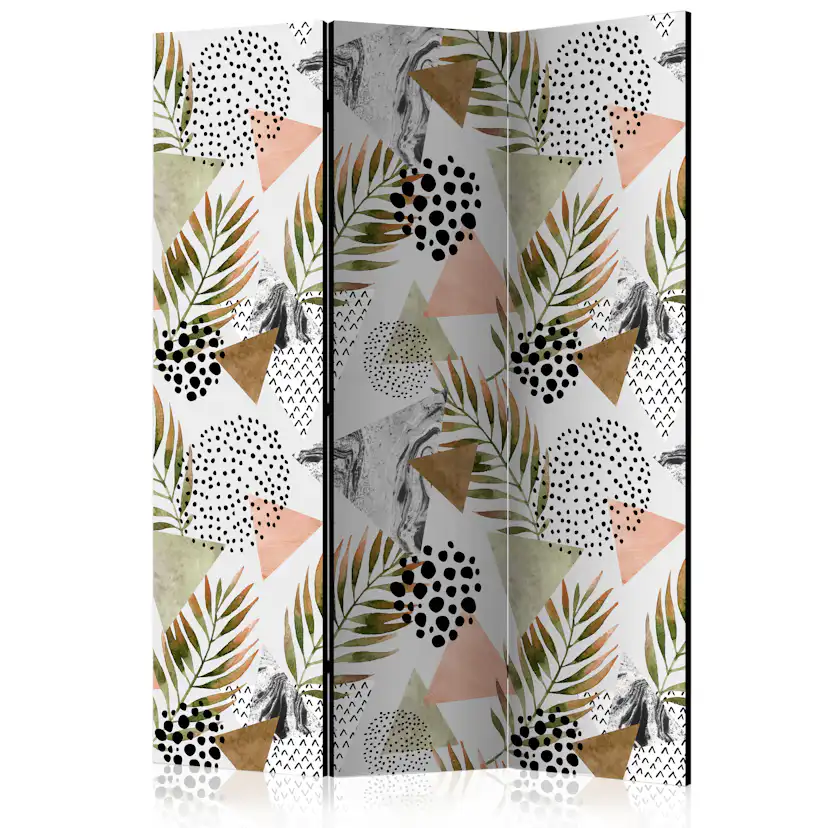 Rumsavdelare Arkiio Tropical Geometry 135x172 cm