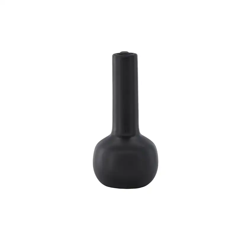 Allis Vase - Matte Black - 18*18*36 cm Svart