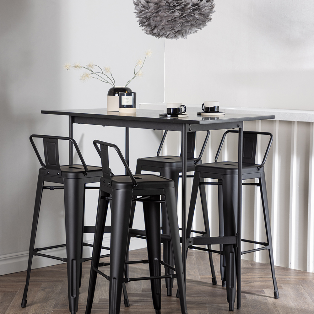 Matgrupp Venture Home Rax med 4 st Tempe Stolar Ryggstöd
