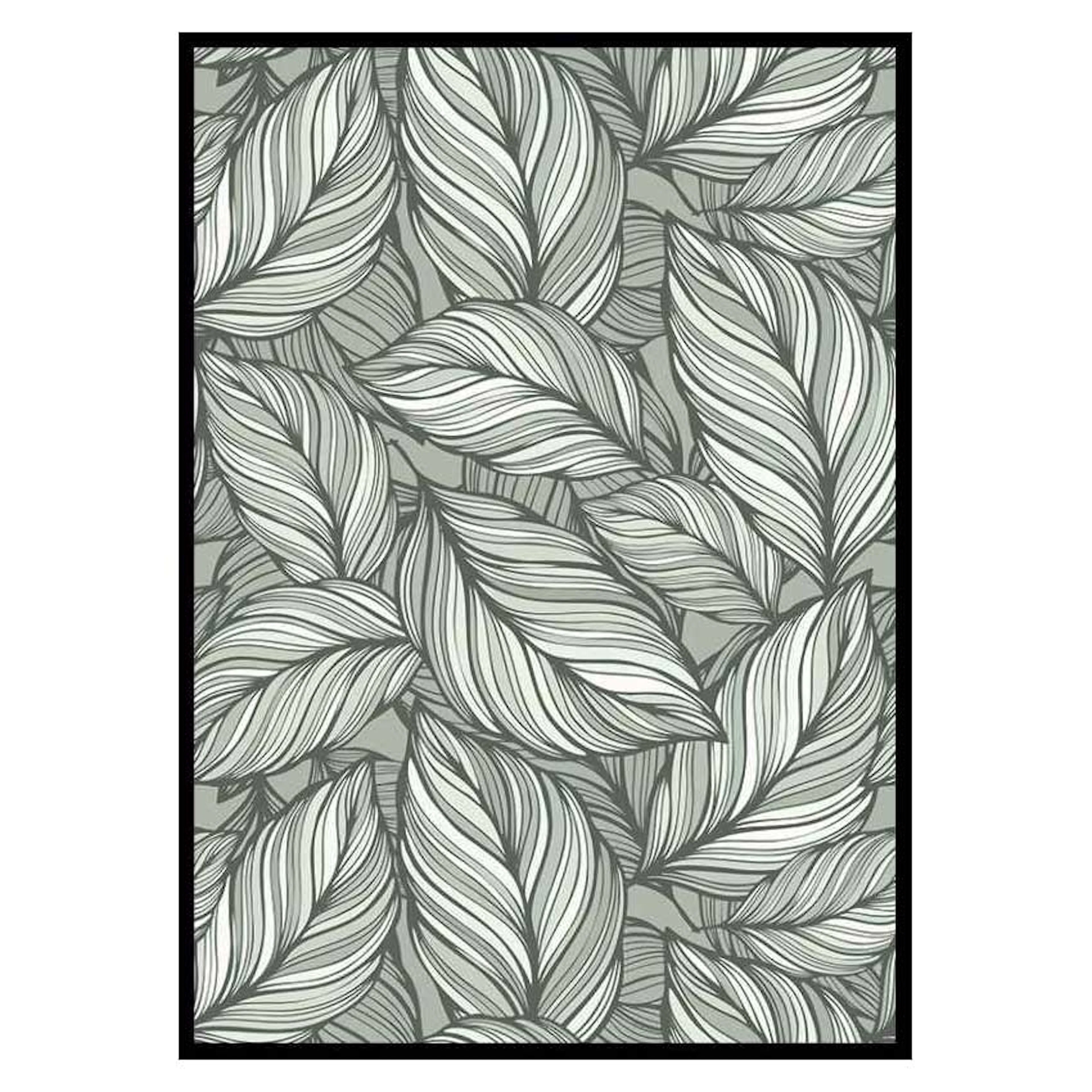 Poster Gallerix Leaf Pattern