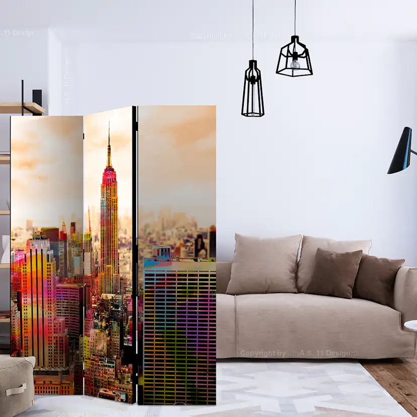 Rumsavdelare Arkiio Colors Of New York City III 135x172 cm