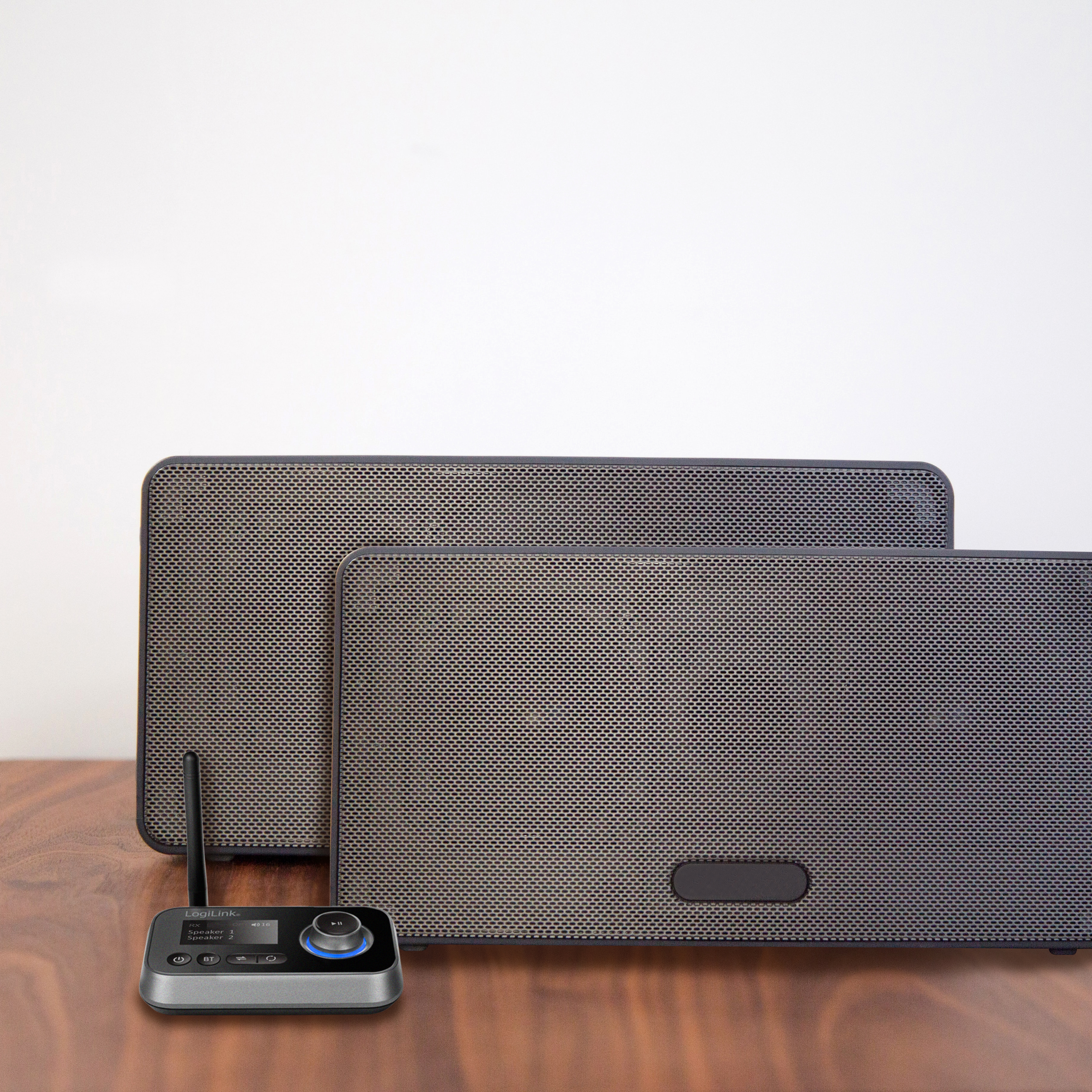 Bluetooth 5.0 2-in-1 Audio sändare/mottagare LogiLink
