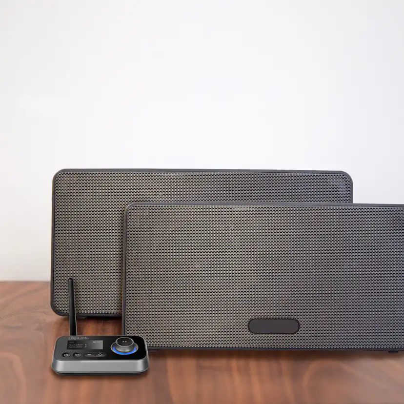 Bluetooth 5.0 2-in-1 Audio sändare/mottagare LogiLink