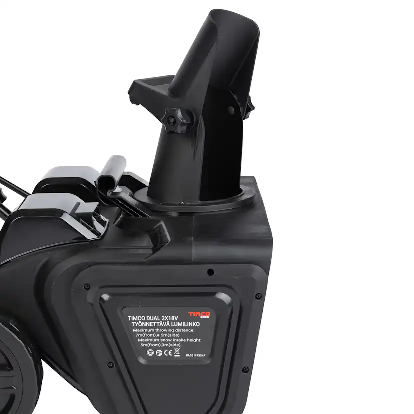 Snöslunga Timco Dual 2x18V