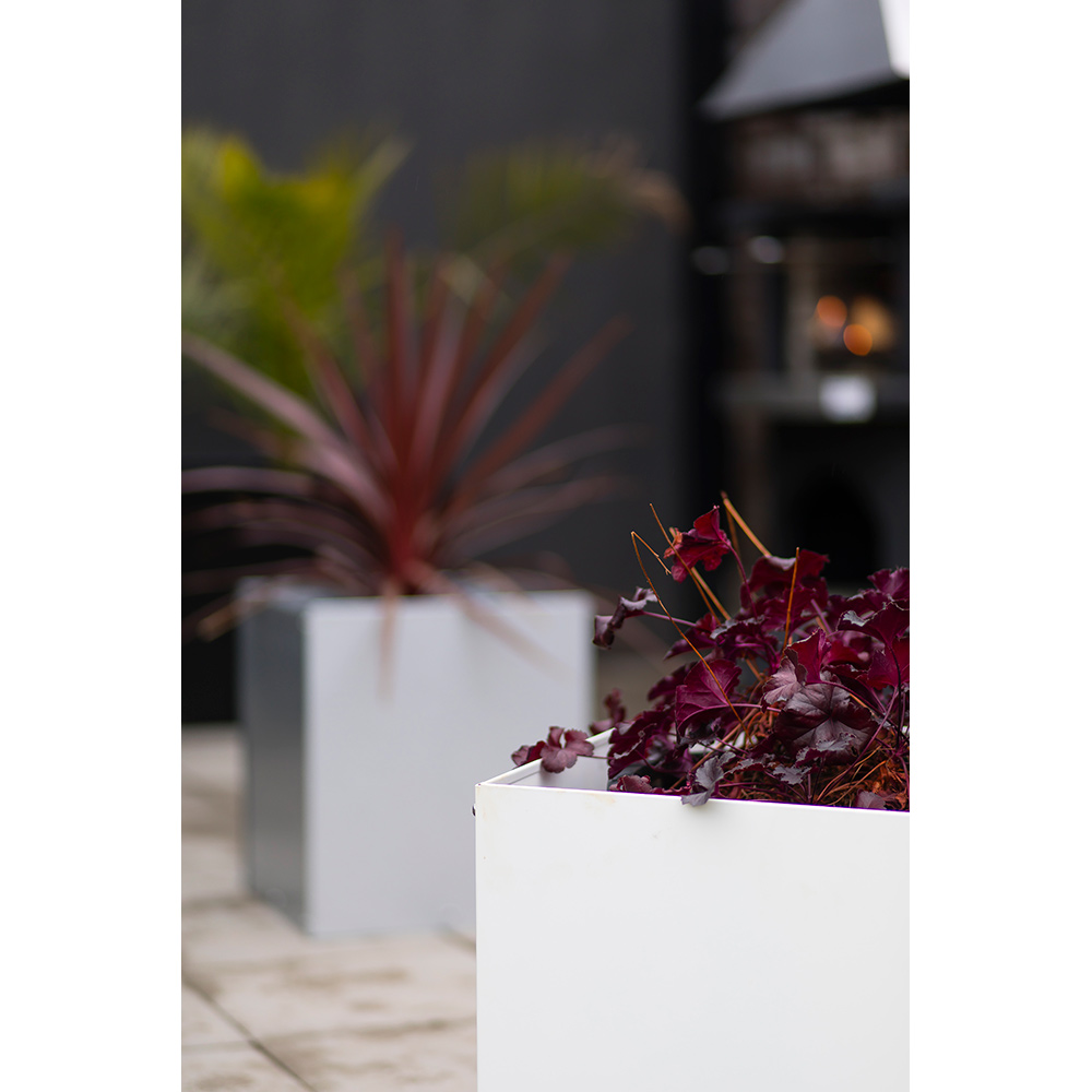 Kruka Skotte Garden Zinkplåt 40X40X45 cm