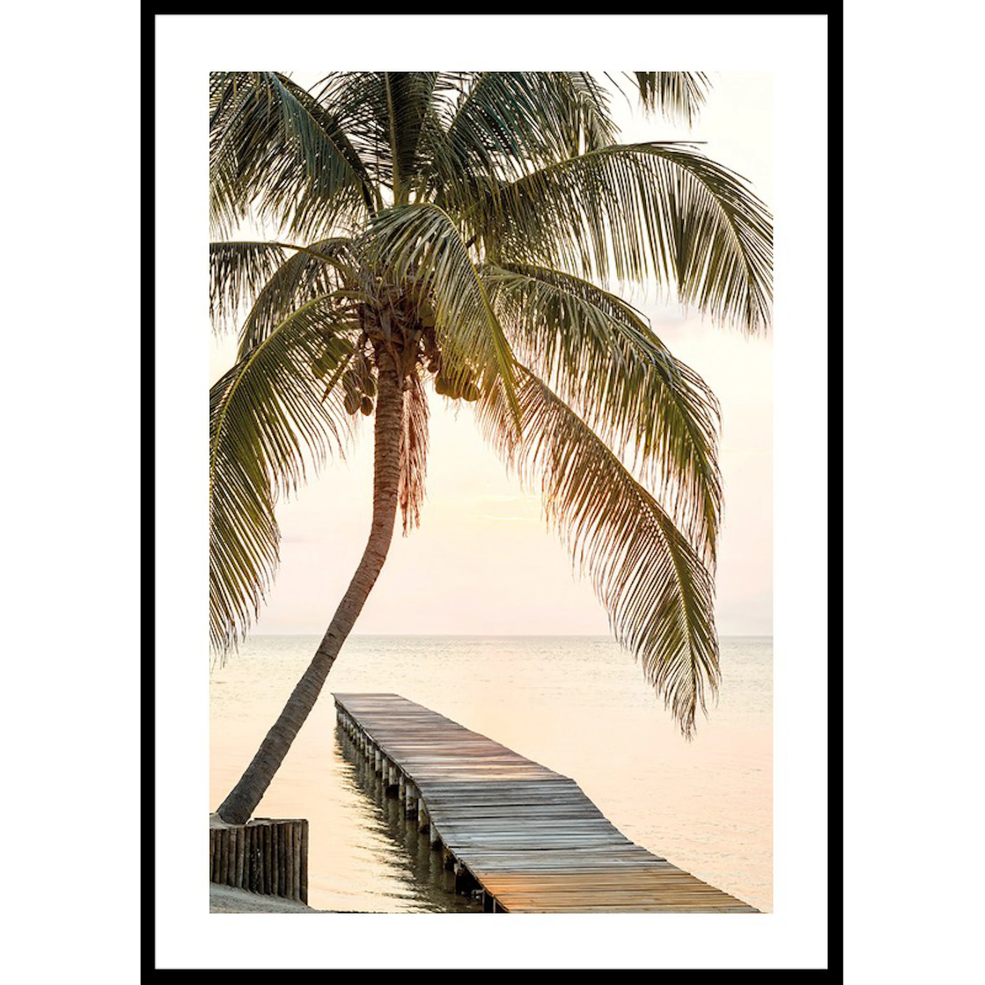 Poster Gallerix Tropical Serenity Sunset