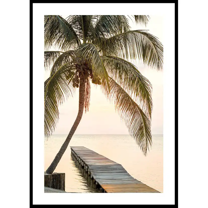 Poster Gallerix Tropical Serenity Sunset