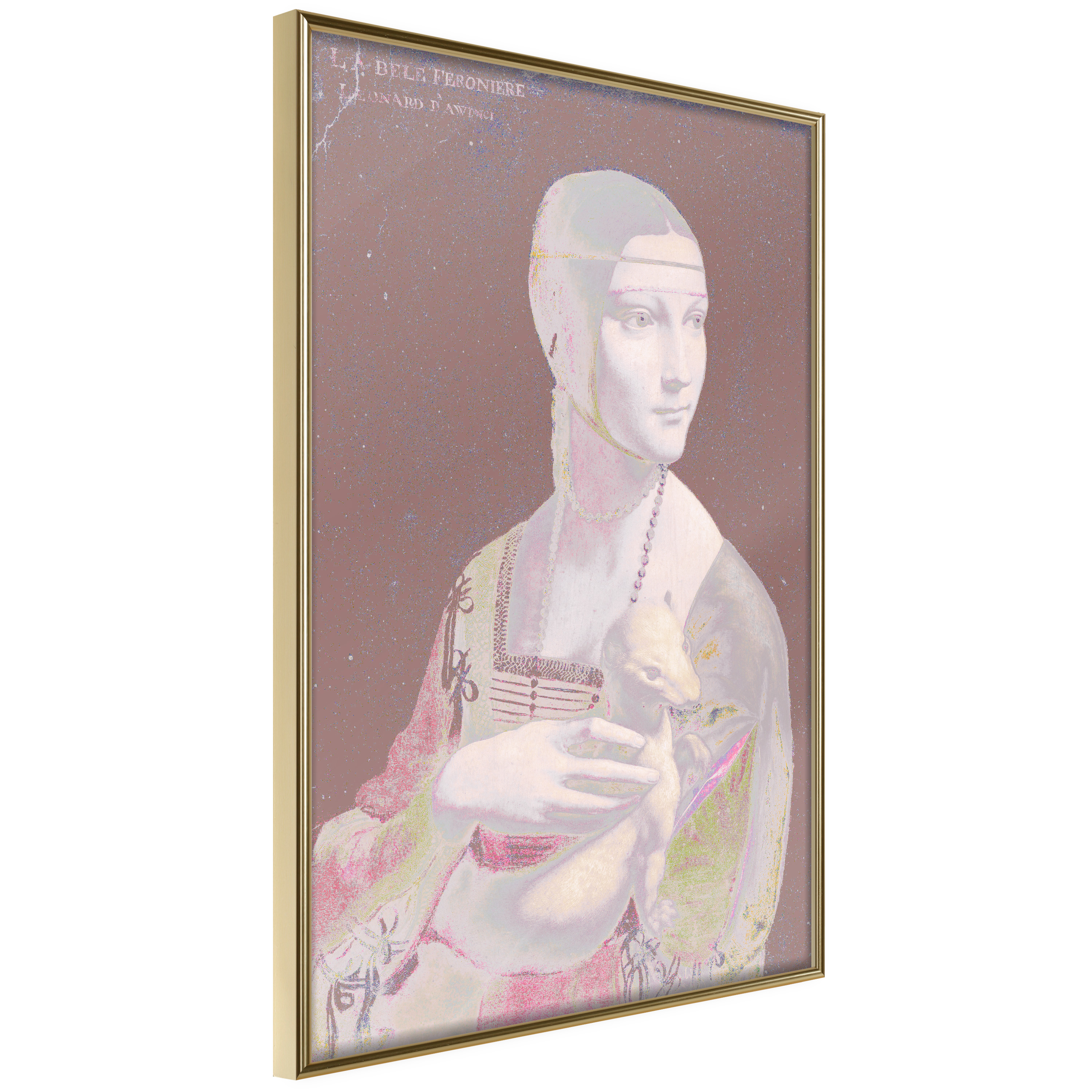Poster Artgeist Affisch Pastel Lady