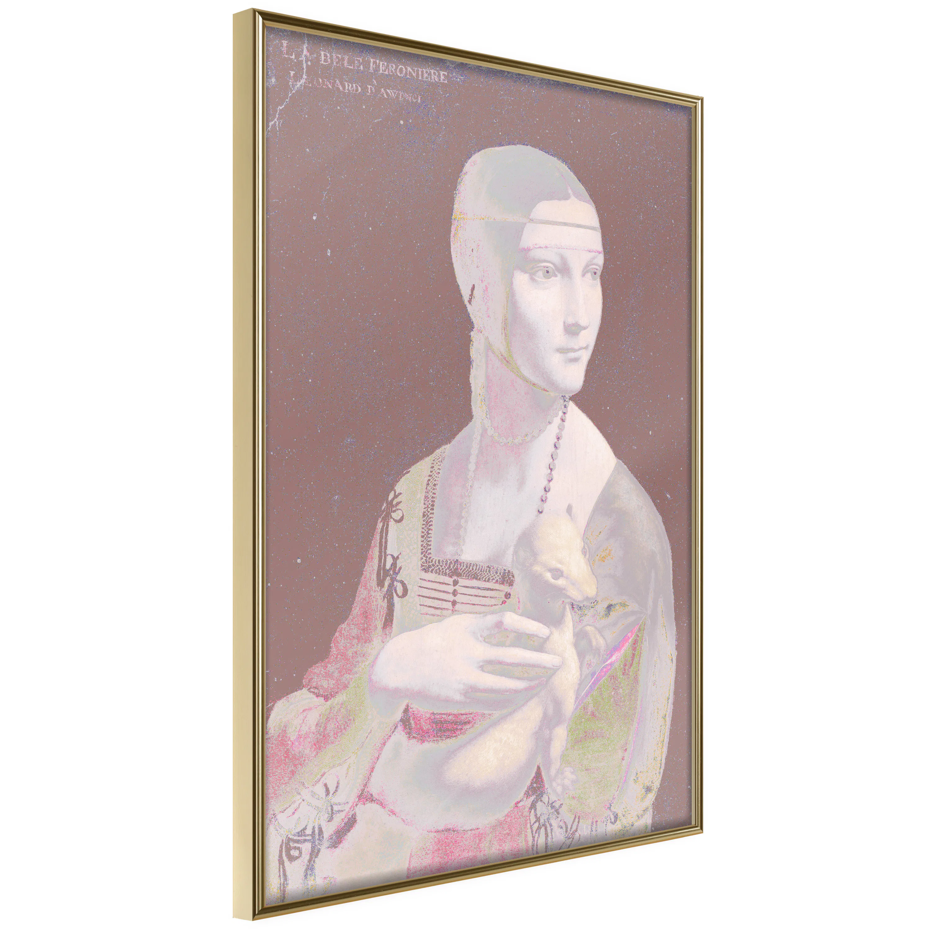 Poster Artgeist Affisch Pastel Lady