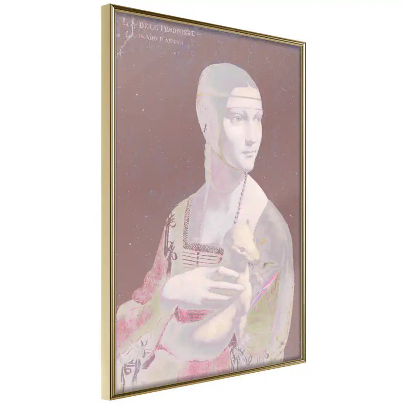 Poster Artgeist Affisch Pastel Lady