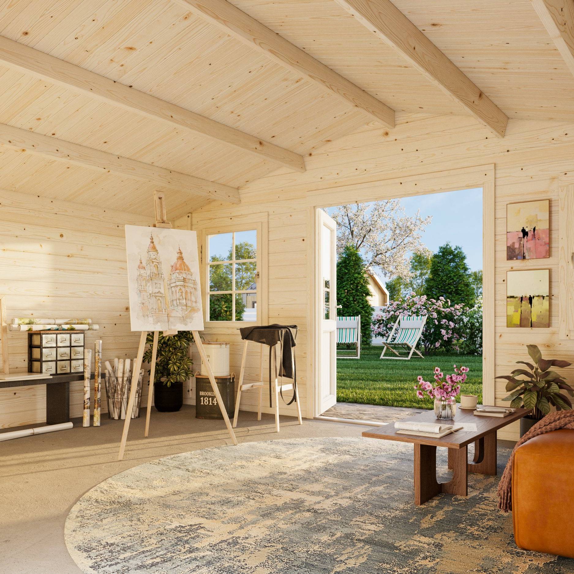 Klara 17,0 m2 PNT7012A2 Mörkgrå/Antracit
