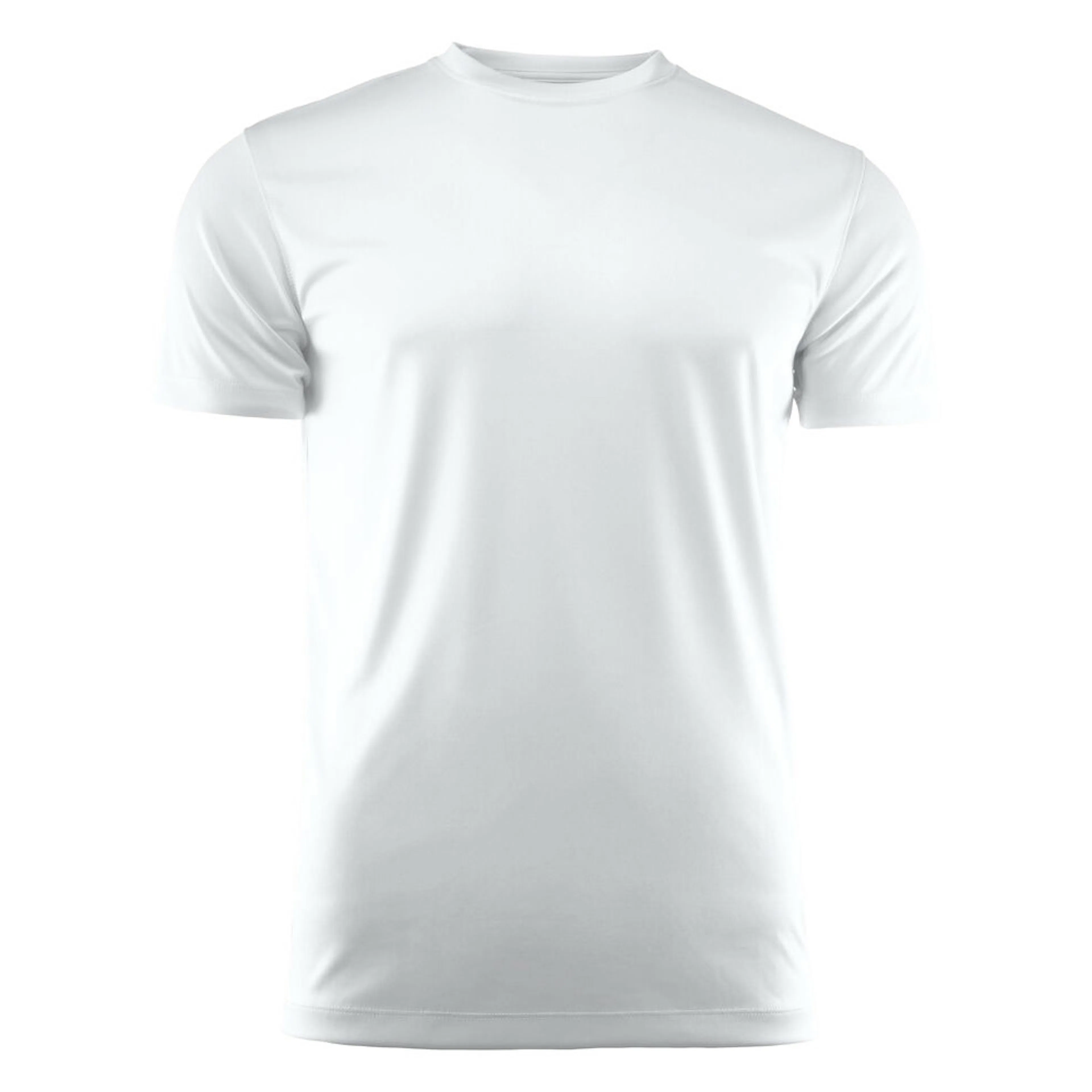 Printer Run active t-shirt White S Storlek: S, Färg: Vit