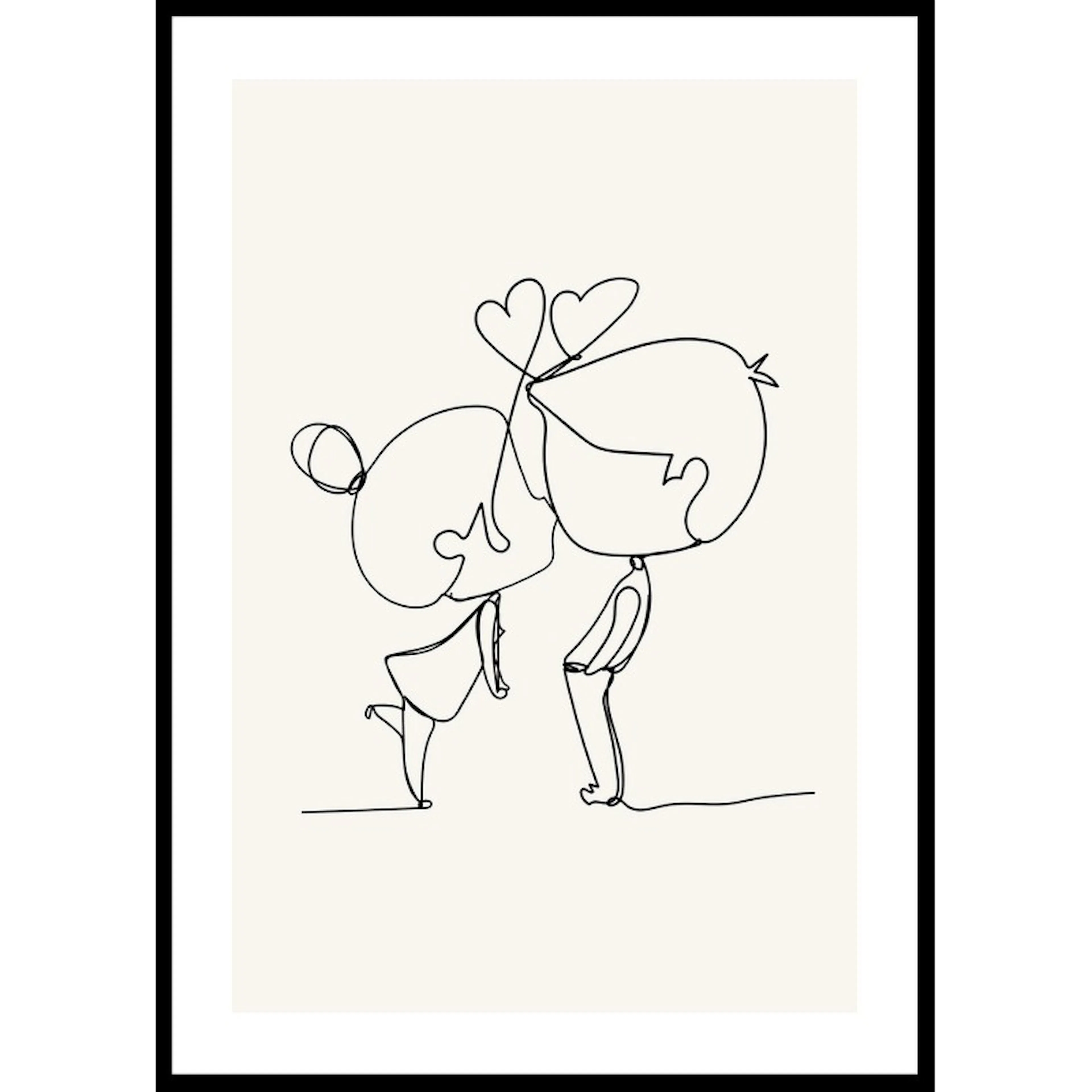 Poster Gallerix Contour of Affection