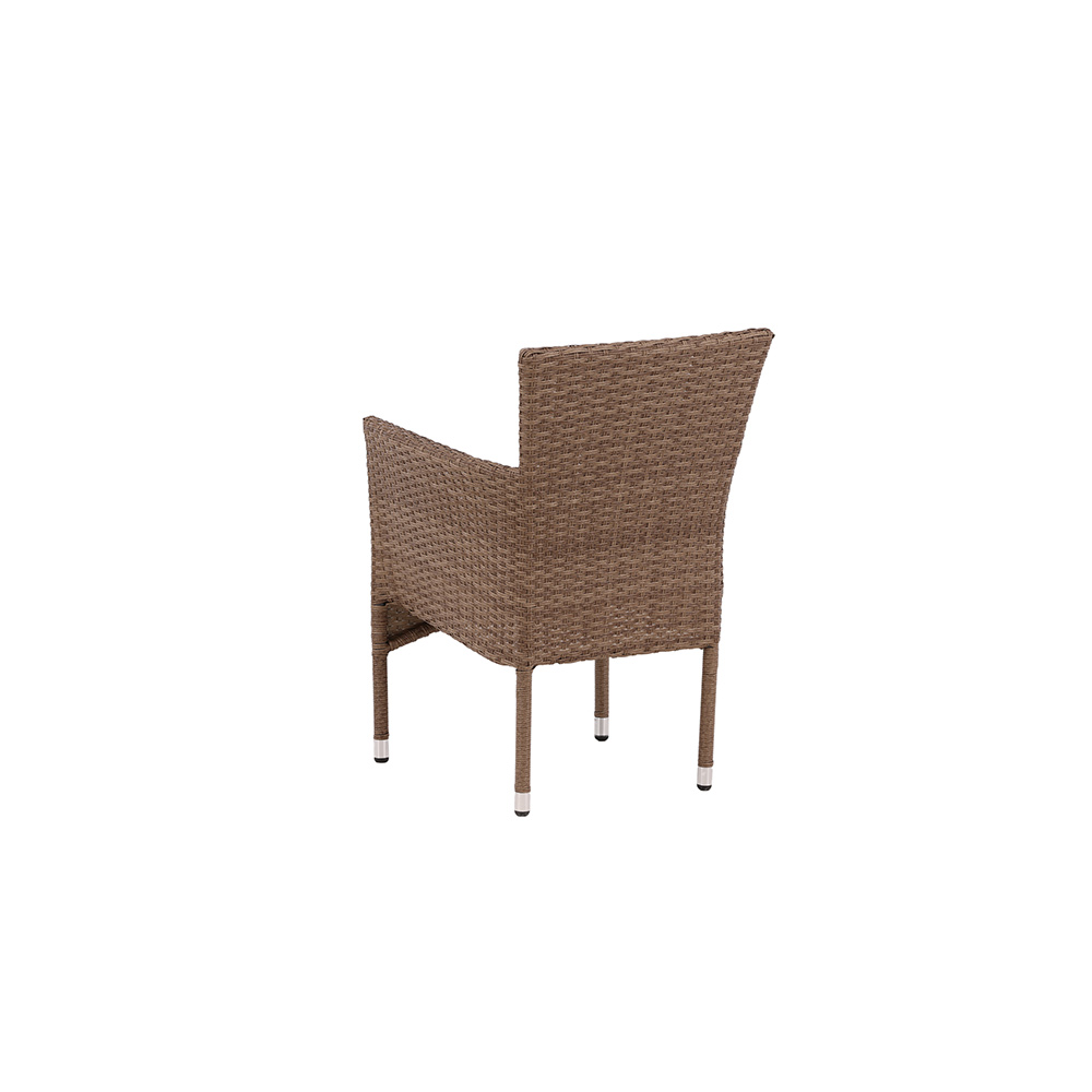 Malina Diningchair Alumnium - Nature / Wicker Natur