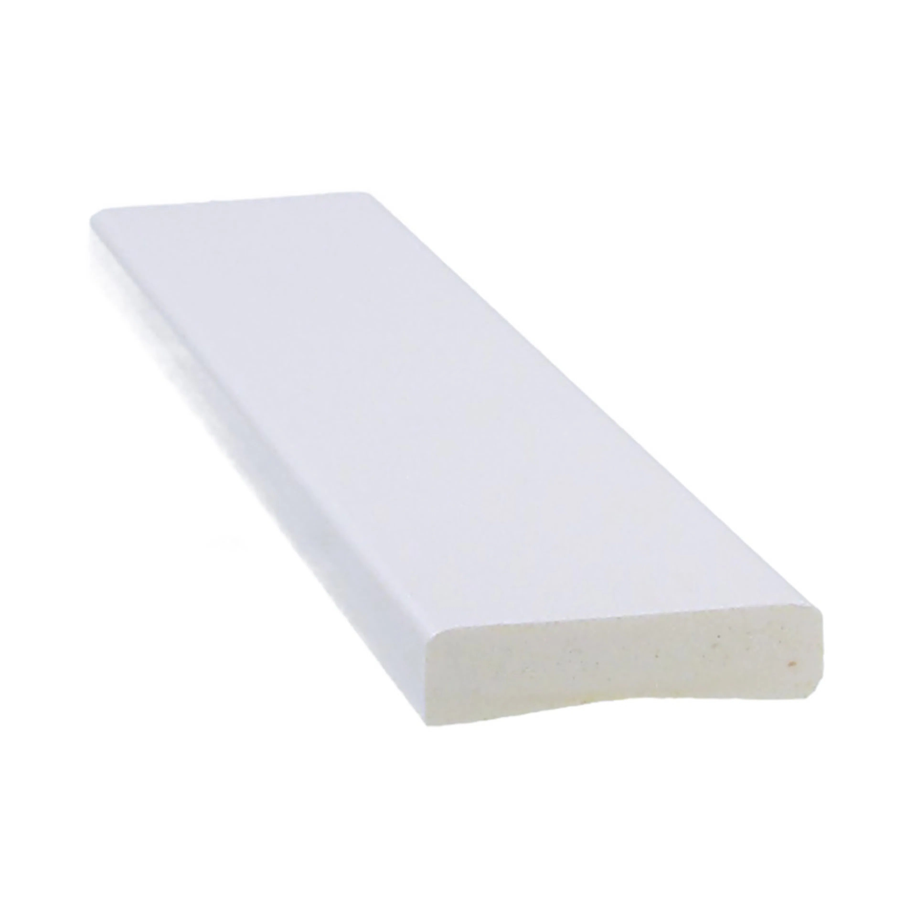 Täcklist CENT 10x42x2200 Plast Vit