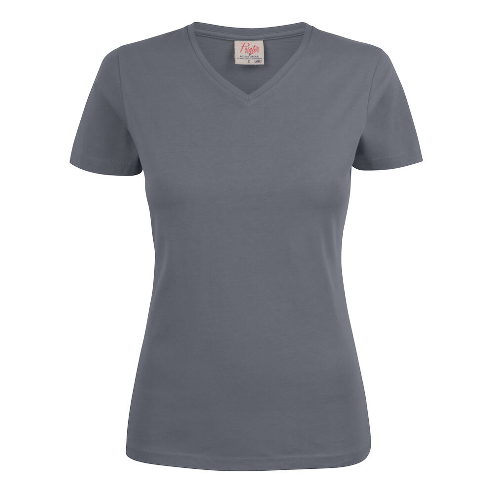 T-shirt Printer Heavy V-neck Lady