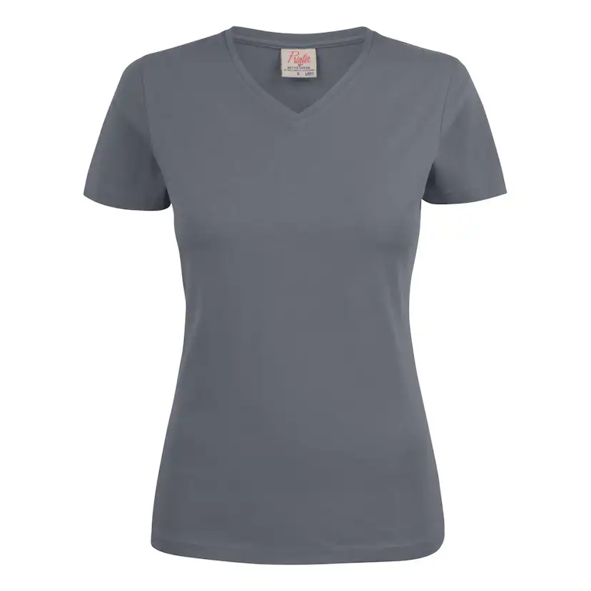 T-shirt Printer Heavy V-neck Lady