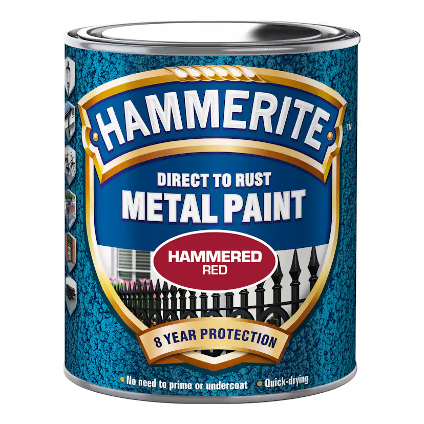 Rostskyddsfärg Hammerite Hammarlack Röd 250ml