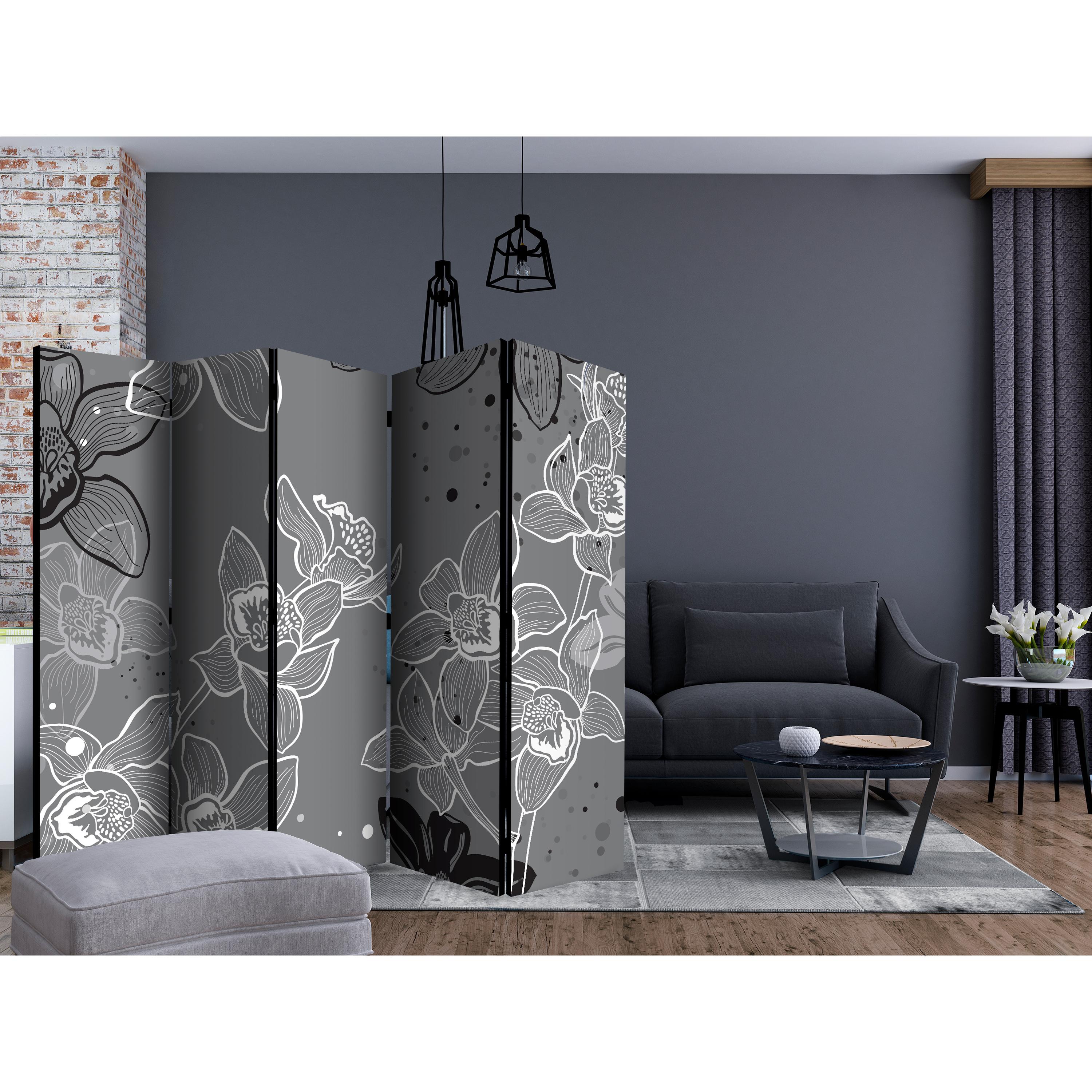 Rumsavdelare Arkiio Winter Flora II 225x172 cm