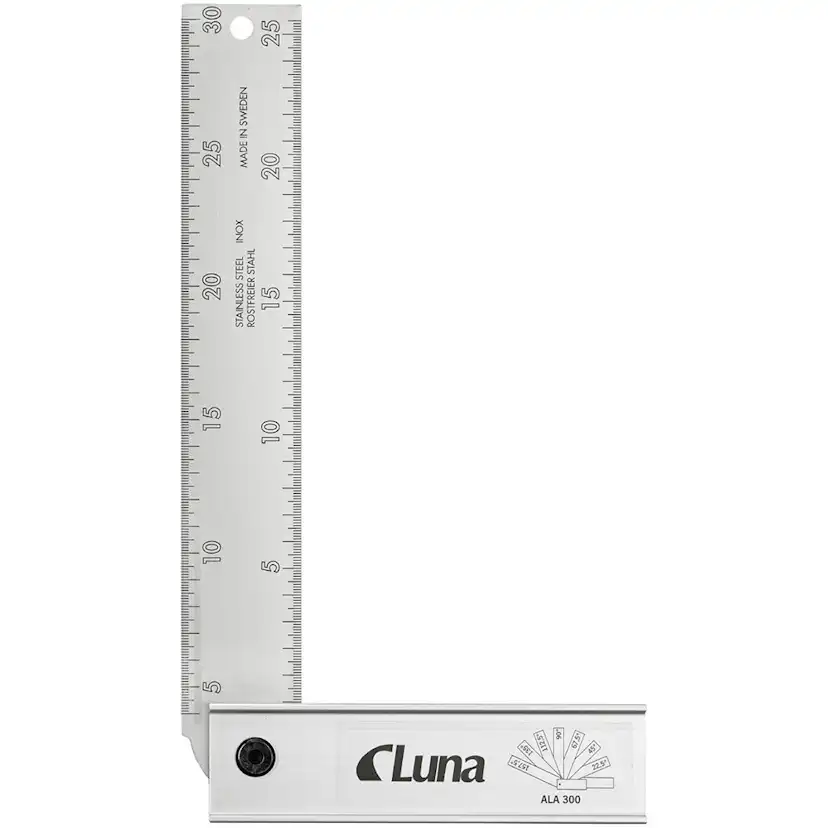 Ställbar Luna Tools Vinkelhake Aluminium