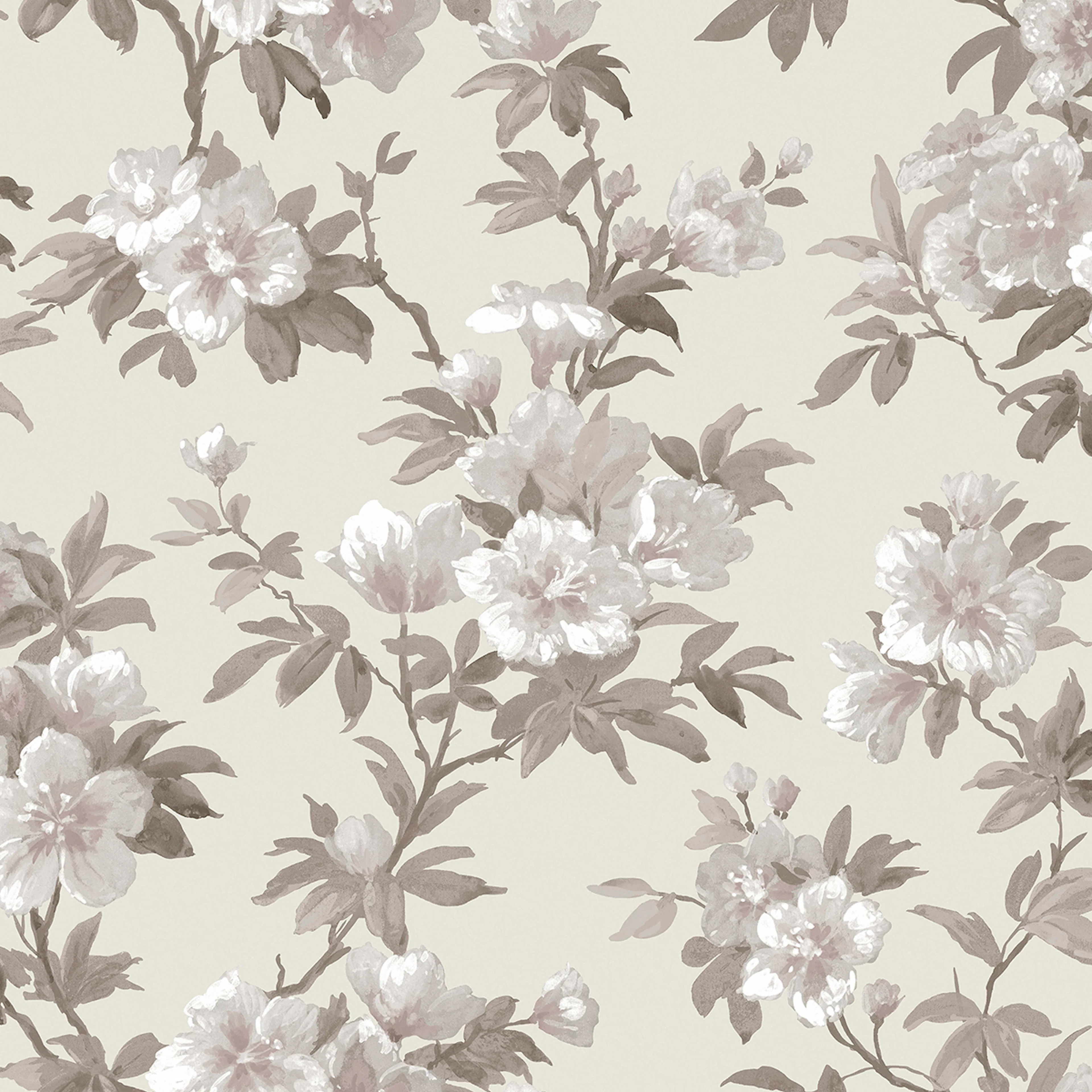 Tapet Laura Ashley Rosamund Naturell