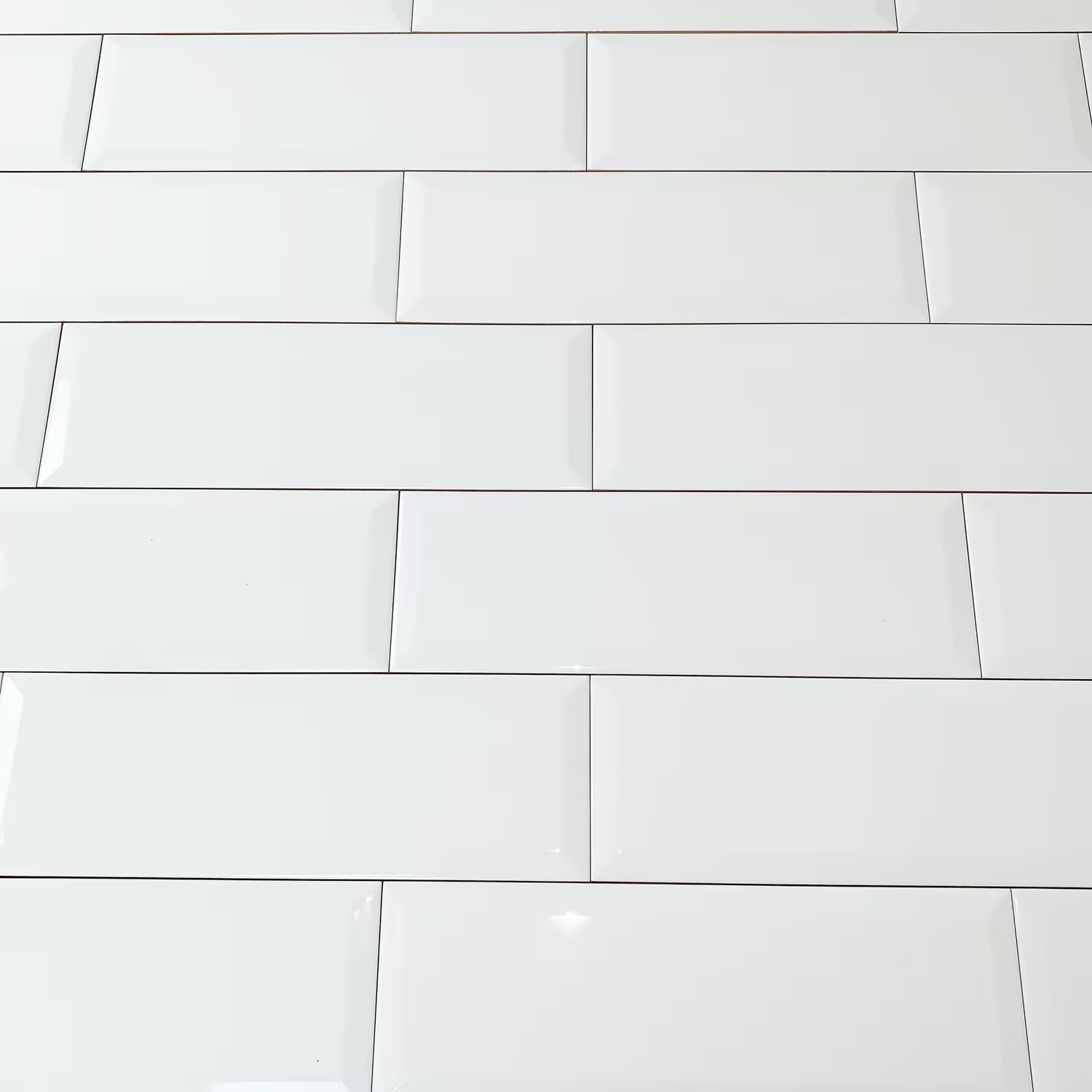 Kakel Tenfors Metro Vit Blank 10x30 cm