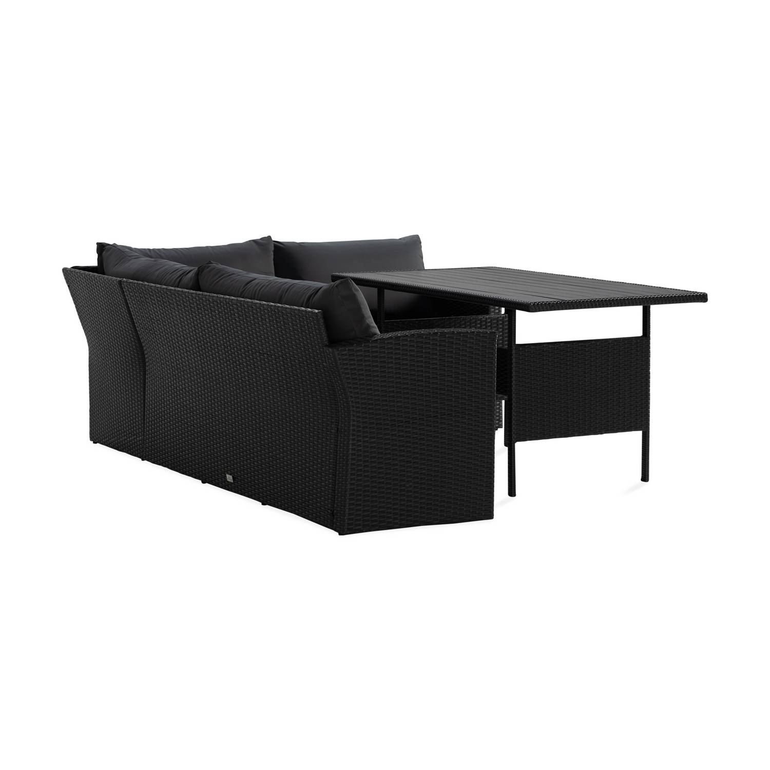 Loungegrupp Comfort Garden James Light Soffgrupp Utomhus  5-sits med Bordsskiva i Aintwood