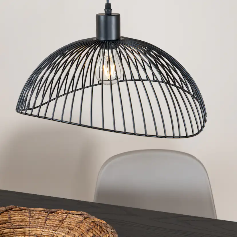 Elsa Pendant Lamp L400*W340*H220 Black BxDxH: 400x340x220 mm