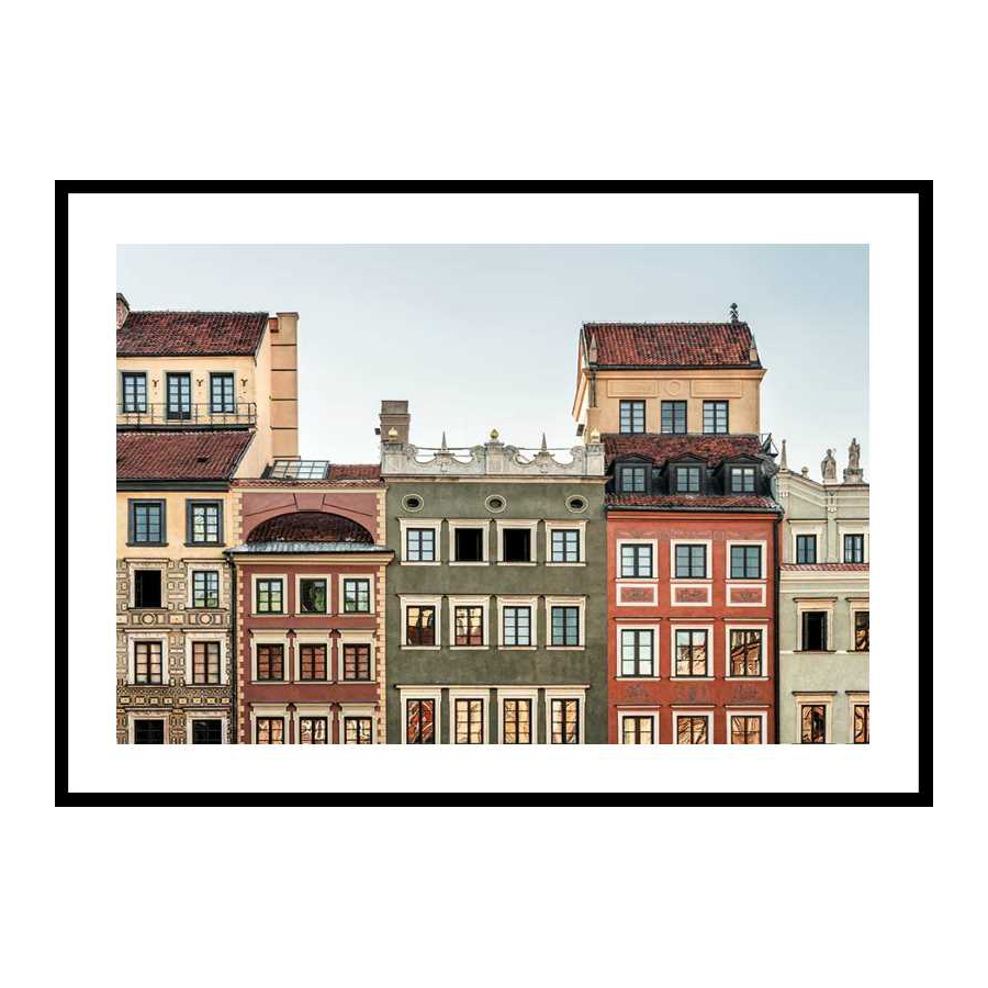 Poster Gallerix Town Houses In Warsaw