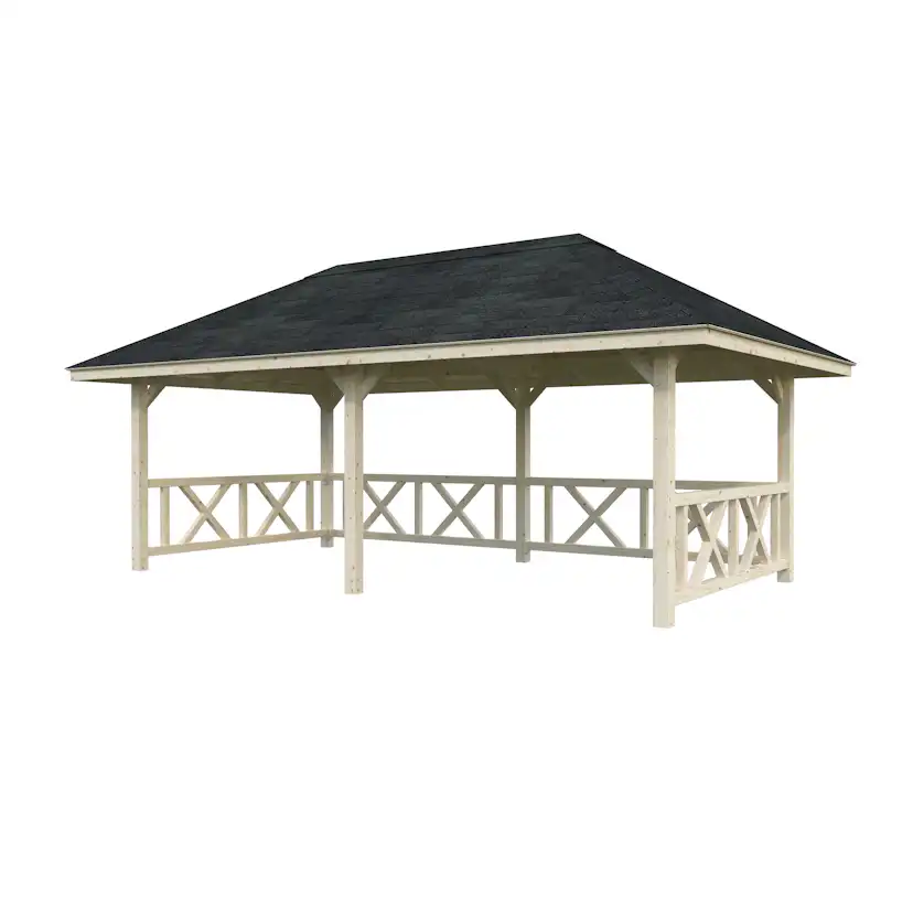 Paviljong Palmako Bianca 16,6 m2 Set 107