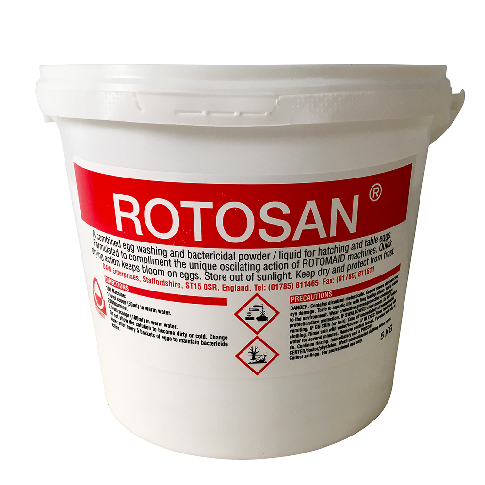 Äggtvättmedel Willab Rotosan 5 kg