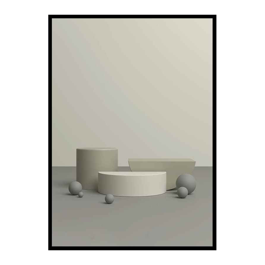 Poster Gallerix Geometry Shape No3