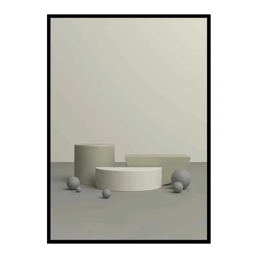 Poster Gallerix Geometry Shape No3