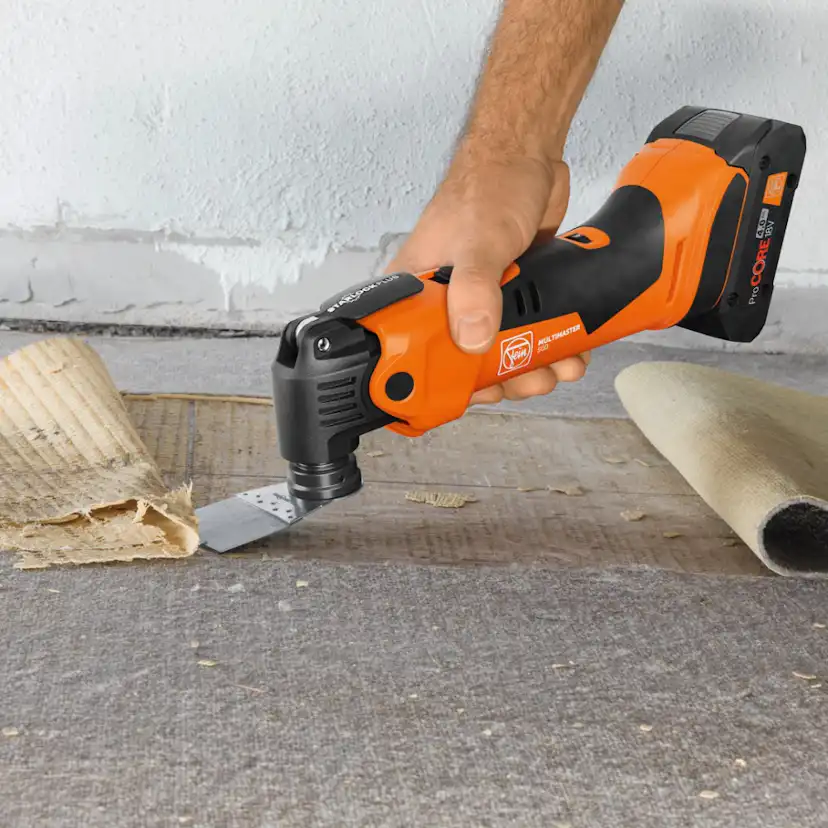 Multiverktyg Fein Multimaster AMM 500 Plus Top 4Ah AS med Batteri och Laddare