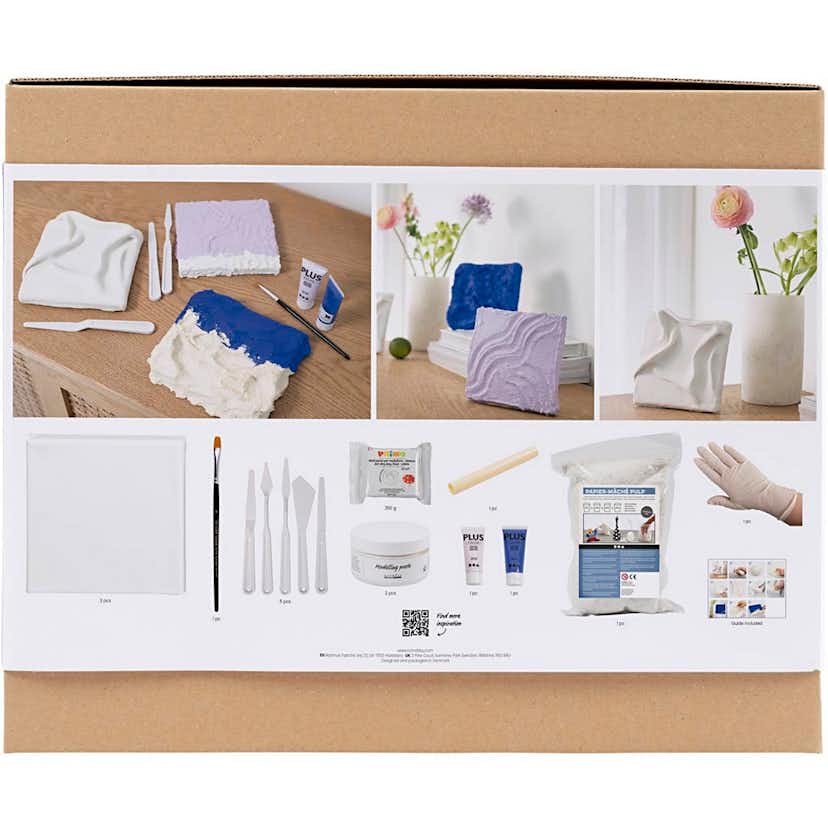 DIY-kit Creativ Company Modellera Väggdekoration